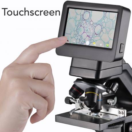 LCD-Schülermikroskop 8.9cm (3.5