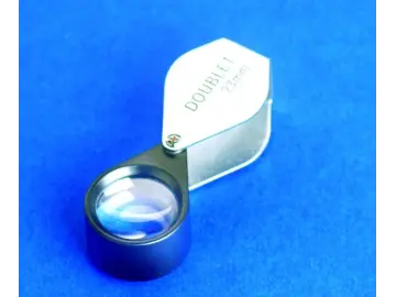 Einschlaglupe 40x/25mm LED